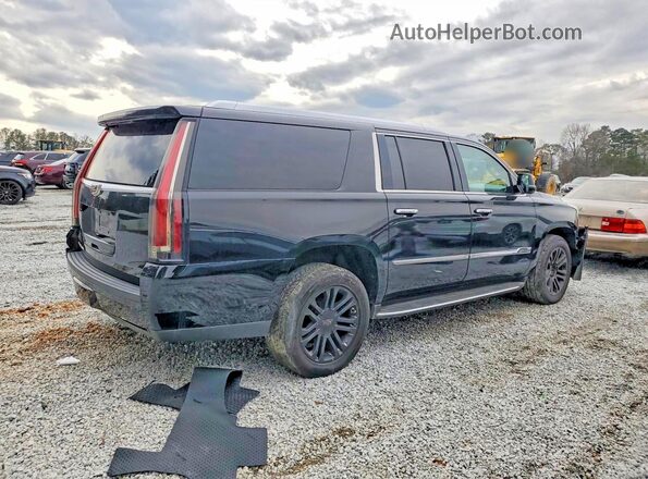 1GYS4GKJ4JR159879 2018 CADILLAC ESCALADE Black Przód prawy