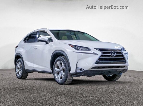 JTJYARBZ1H2062147 2017 LEXUS NX Белый Задняя левая четверть