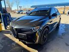 2020 Alfa Romeo Stelvio Черный vin: ZASPAJAN7L7C89828