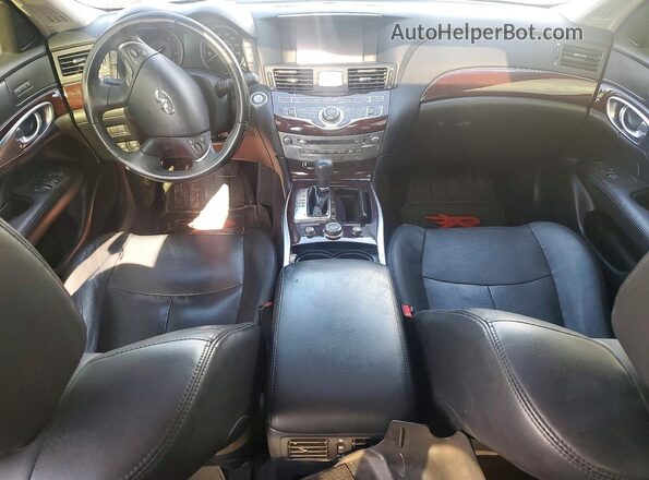 JN1BY1AP9HM740205 2017 INFINITI Q70 Серый Вид щитка приборов