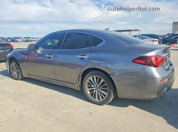 JN1BY1AP9HM740205 2017 INFINITI Q70 Серый Задняя правая четверть