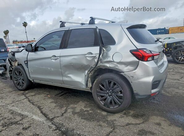 JA4ARUAU5MU009868 2021 MITSUBISHI OUTLANDER Серебряный Задняя правая четверть