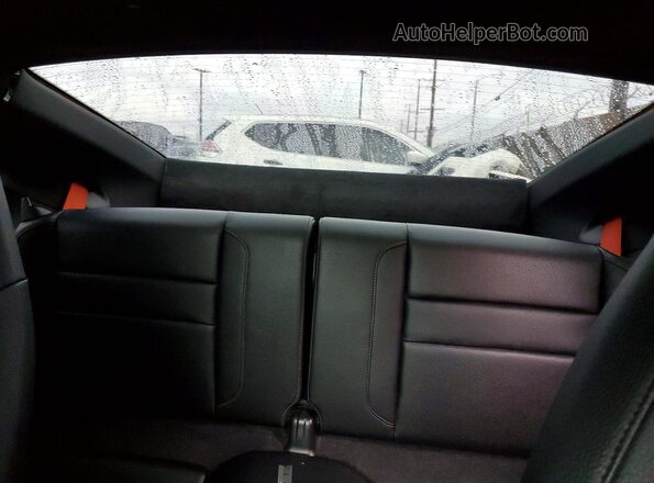 WP0AA2A92LS205578 2020 PORSCHE 911 Silver Widok wnętrza z tyłu