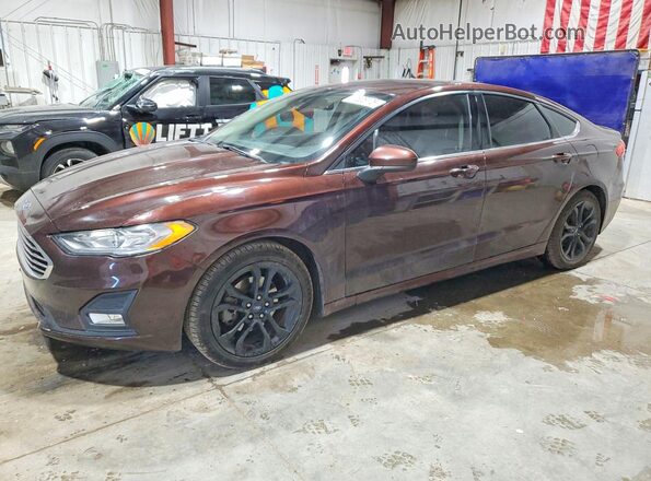 3FA6P0HD7KR176789 2019 FORD FUSION Коричневый Задняя левая четверть