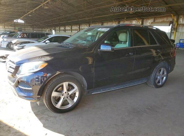4JGDA5JB2GA699742 2016 MERCEDES-BENZ GLE Blue Tył lewy