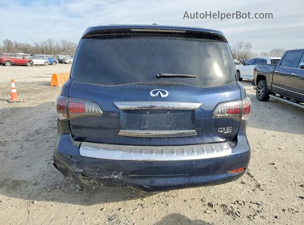 JN8AZ2NE6G9120440 2016 INFINITI QX80 Черный Вид салона спереди