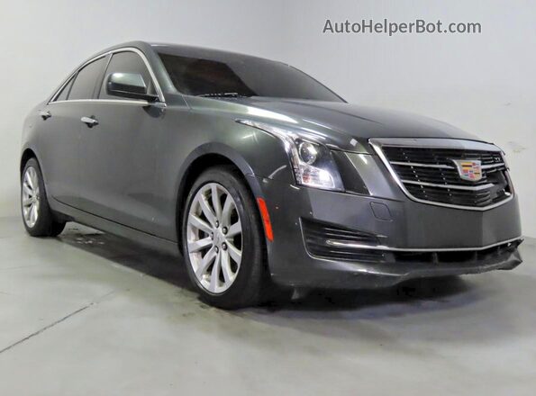 1G6AA5RX0J0172919 2018 CADILLAC ATS Серый Задняя левая четверть