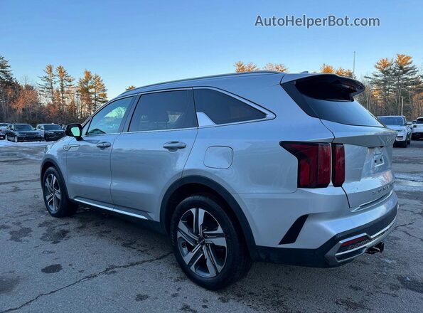 KNDRJDLH0N5069326 2022 KIA SORENTO Серебряный Передняя правая четверть