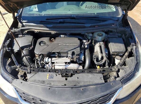 1G1BC5SM8G7263456 2016 CHEVROLET CRUZE Black Widok komory silnika