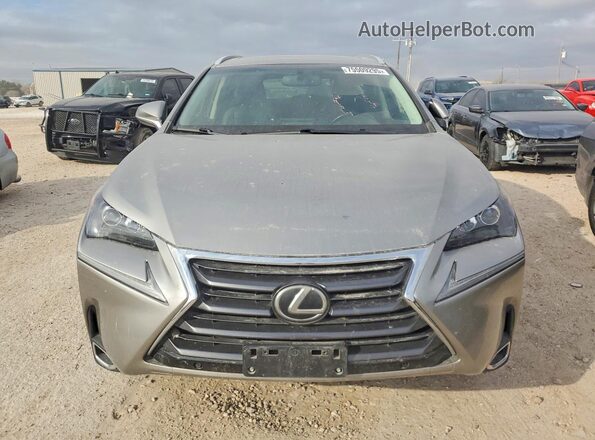 JTJYARBZ8G2041830 2016 LEXUS NX Серебряный Вид сзади