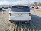 2018 Land Rover Range Rover Sport Hse Белый vin: SALWR2RV0JA195712