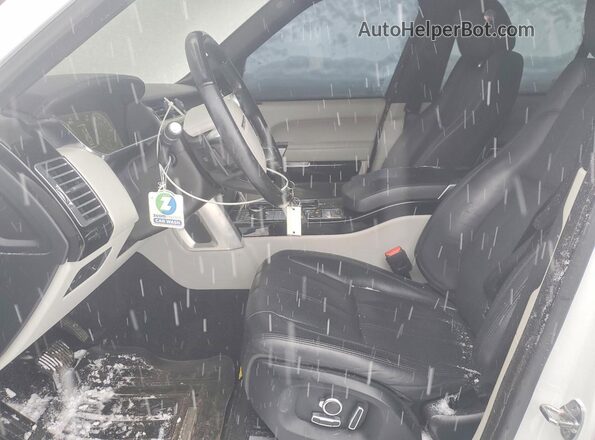 SALGS2FV6HA369452 2017 LAND ROVER RANGE ROVER White Widok deski rozdzielczej