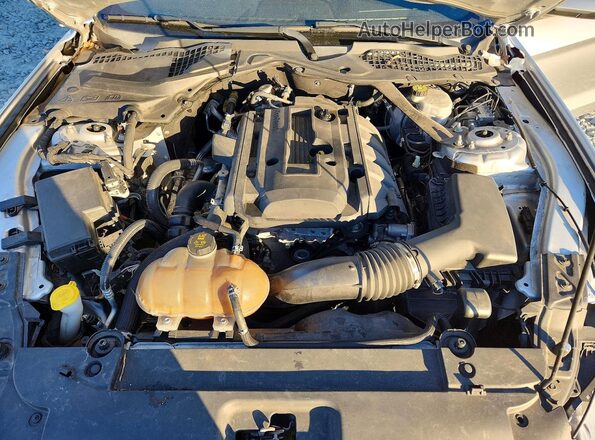 1FATP8UH6K5170365 2019 FORD MUSTANG Серебряный Вид подкапотного пространства