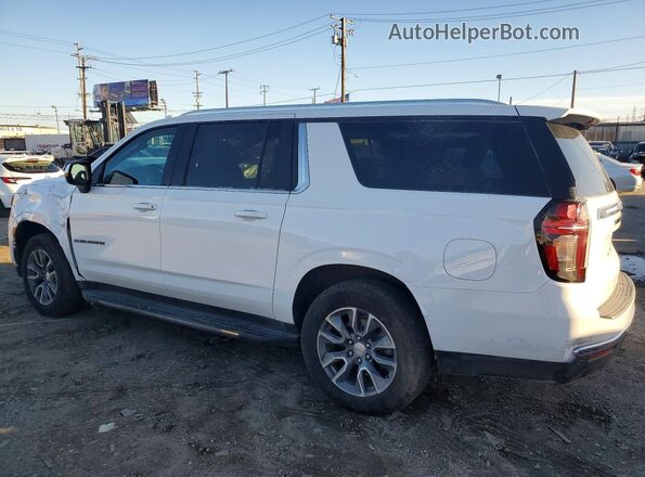 1GNSKBKD5RR165203 2024 CHEVROLET SUBURBAN Белый Задняя правая четверть