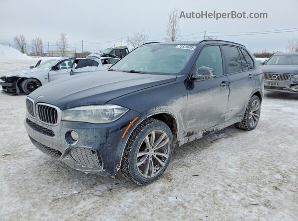 5UXKR0C51G0S93289 2016 BMW X5 Синий Задняя левая четверть