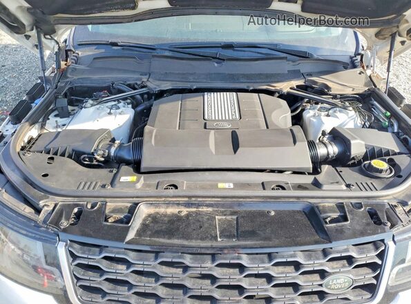 SALWR2RV0JA195712 2018 LAND ROVER RANGE ROVER Белый Вид подкапотного пространства