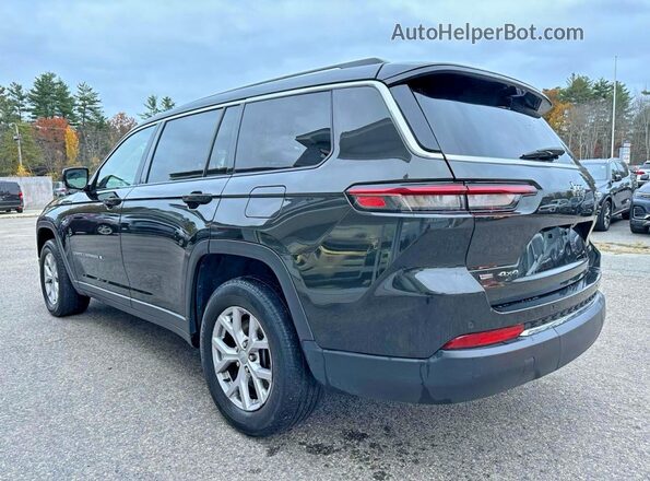 1C4RJKBGXN8557341 2022 JEEP GRAND CHER Черный Передняя правая четверть