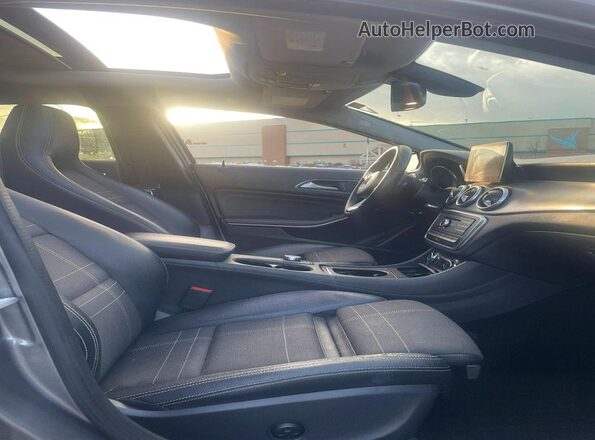 WDCTG4GB7HJ296321 2017 MERCEDES-BENZ GLA Серый Вид сзади