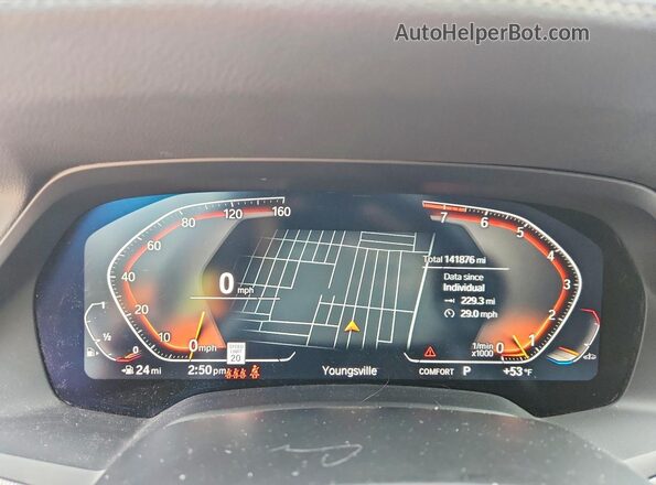 5UXCR6C53KLL35234 2019 BMW X5 Белый Вид задних сидений
