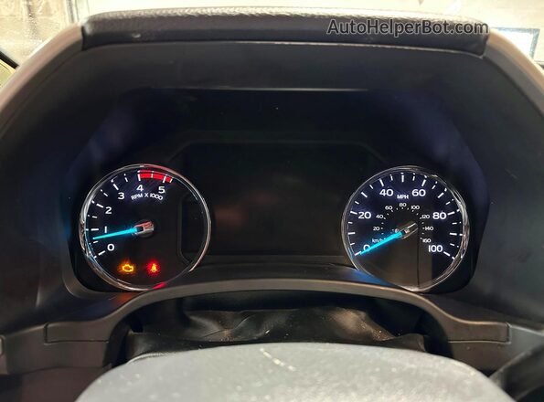 1FT8W3DT2NEC57260 2022 FORD F350 Red Vista del cuadro de instrumentos