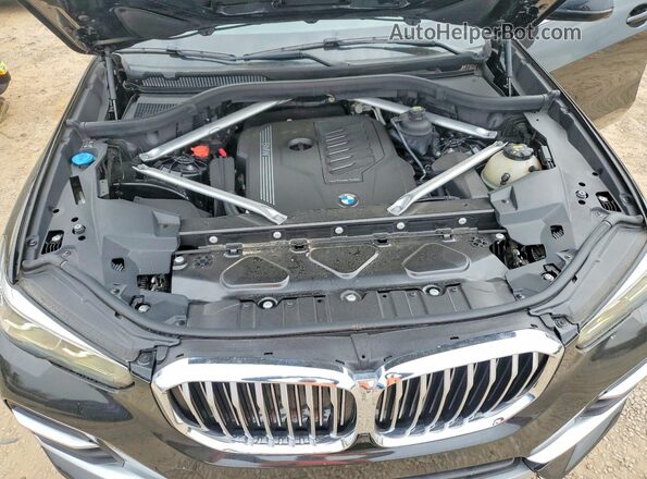 5UXCR6C51KLL02491 2019 BMW X5 Black Vista de la etiqueta del VIN