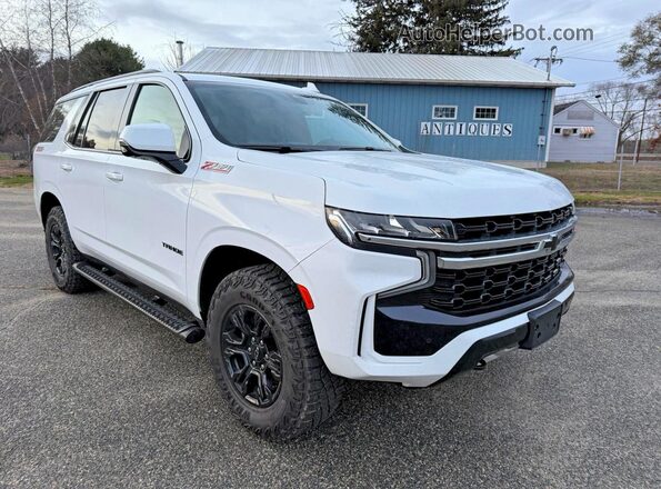1GNSKPKDXMR201487 2021 CHEVROLET TAHOE Белый Задняя правая четверть