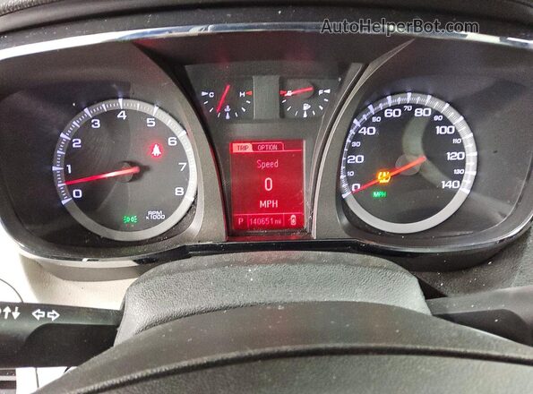 2GKFLPE38G6132944 2016 GMC TERRAIN Красный Вид задних сидений