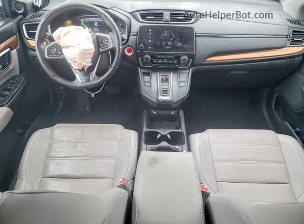7FART6H81ME029594 2021 HONDA CRV Серебряный Вид щитка приборов