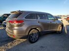 2019 Toyota Highlander Se Серый vin: 5TDKZRFHXKS560978