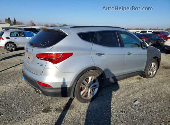 5XYZW4LA9GG346344 2016 HYUNDAI SANTA Silver Przód prawy