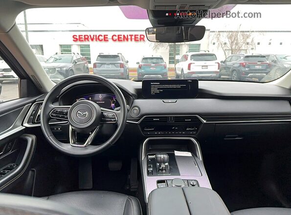 JM3KKBHA1R1157627 2024 MAZDA CX-90 Blue Вид задніх сидінь