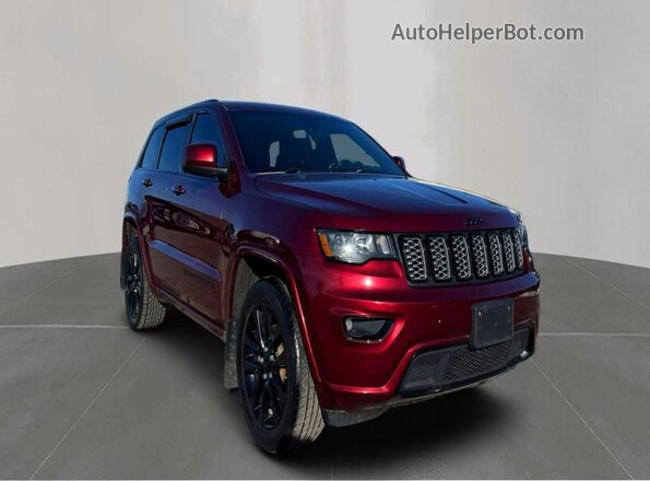 1C4RJFAGXKC670384 2019 JEEP GRAND CHER Бордовый Задняя левая четверть