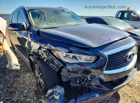 5N1DL0MN8KC548212 2019 INFINITI QX60 Blue Вид спереду