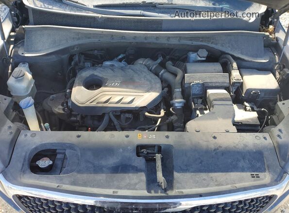 5XYPH4A19GG005319 2016 KIA SORENTO Угольный Вид подкапотного пространства
