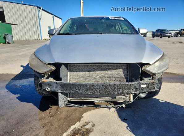 KMHD74LFXJU646141 2018 HYUNDAI ELANTRA Серебряный Вид сзади