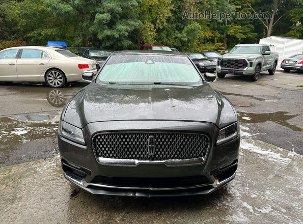 1LN6L9PK3K5604558 2019 LINCOLN CONTINENTA Серый Панорамный вид салона 360°