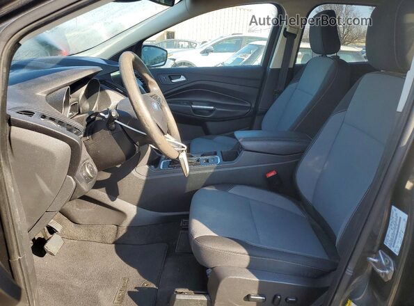 1FMCU0GDXKUB11477 2019 FORD ESCAPE Gray Вид панелі приладів