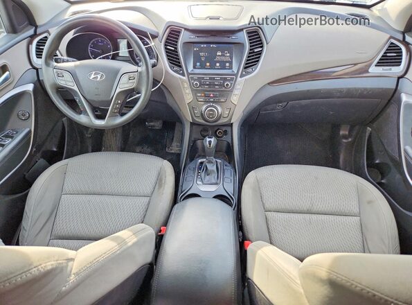 KM8SMDHF0KU304935 2019 HYUNDAI SANTA Серебряный Вид щитка приборов