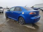 2017 Mitsubishi Lancer Es Синий vin: JA32U2FU7HU011390