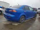 2017 Mitsubishi Lancer Es Синий vin: JA32U2FU7HU011390