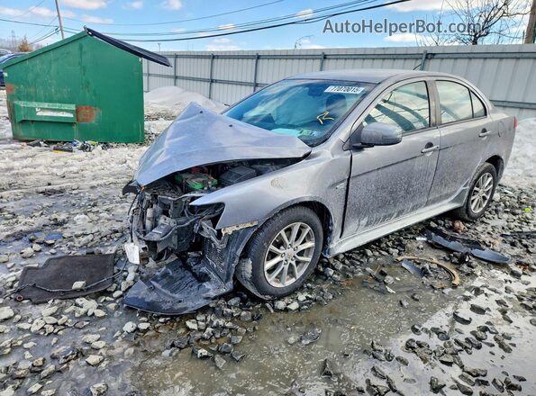 JA32U2FU9GU001054 2016 MITSUBISHI LANCER Серый Передняя левая четверть