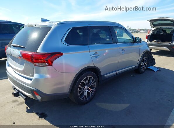 JA4AD3A30HZ063278 2017 MITSUBISHI OUTLANDER Серебряный Задняя правая четверть