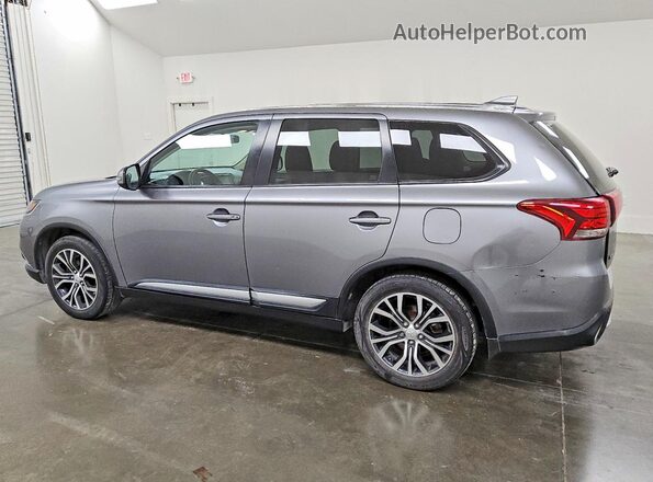 JA4AD3A30JZ066655 2018 MITSUBISHI OUTLANDER Silver Trasero izquierdo