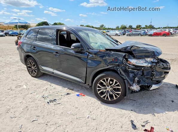 JA4AD3A33HZ022434 2017 MITSUBISHI OUTLANDER Черный Передняя правая четверть