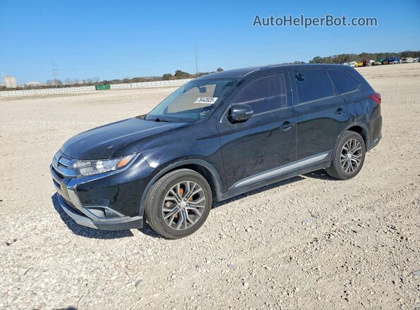 JA4AD3A34GZ040231 2016 MITSUBISHI OUTLANDER Черный Передняя левая четверть