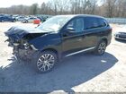 2017 Mitsubishi Outlander Sel Черный vin: JA4AD3A38HZ063139