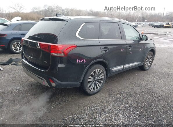 JA4AD3A38LZ032367 2020 MITSUBISHI OUTLANDER Черный Задняя правая четверть