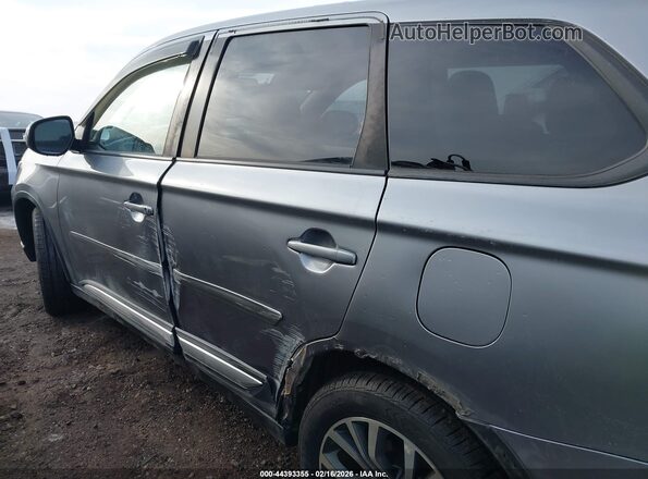JA4AD3A39HZ060055 2017 MITSUBISHI OUTLANDER Серый Вид задней части салона