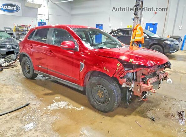 JA4AJ4AW0LU603372 2020 MITSUBISHI RVR Красный Передняя правая четверть