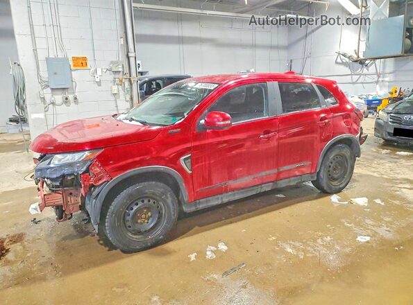 JA4AJ4AW0LU603372 2020 MITSUBISHI RVR Красный Передняя левая четверть
